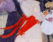 莫里斯 巴西 加斯特 : Lady with a Red Sash